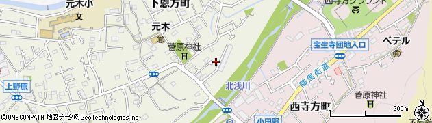 東京都八王子市下恩方町649周辺の地図
