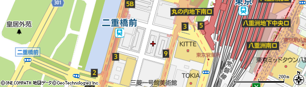 株式会社三菱地所設計　技術業務部周辺の地図