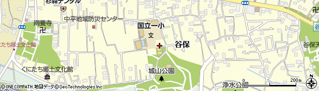 東京都国立市谷保6023周辺の地図