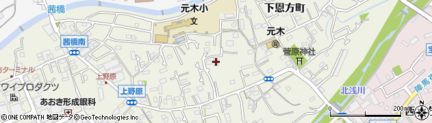 東京都八王子市下恩方町721周辺の地図