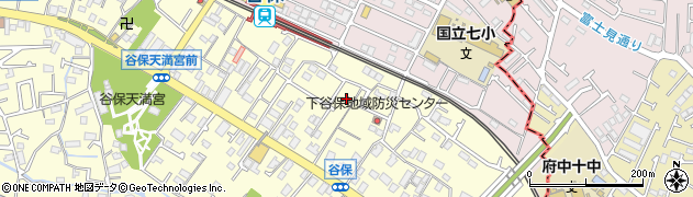 東京都国立市谷保5053周辺の地図