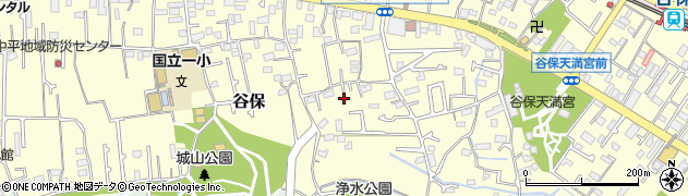 東京都国立市谷保5897周辺の地図