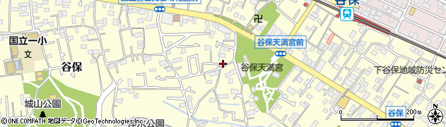東京都国立市谷保5842周辺の地図