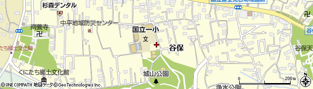 東京都国立市谷保6024周辺の地図