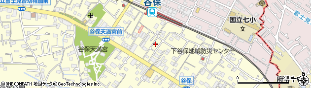 東京都国立市谷保5038周辺の地図