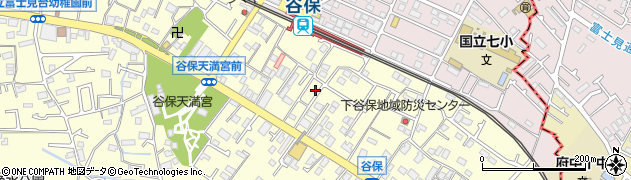 東京都国立市谷保5037周辺の地図