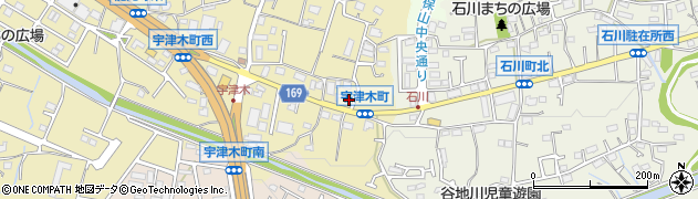 東京都八王子市宇津木町593周辺の地図
