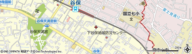東京都国立市谷保5046周辺の地図