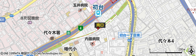 京王電鉄株式会社　初台駅周辺の地図