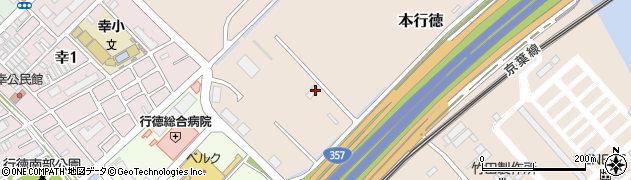 千葉県市川市本行徳1352周辺の地図