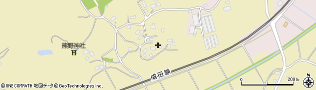千葉県四街道市長岡416周辺の地図