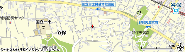東京都国立市谷保5873周辺の地図