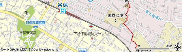 東京都国立市谷保4965-4周辺の地図