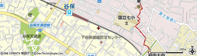 東京都国立市谷保4965周辺の地図