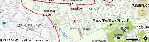東京都世田谷区北烏山7丁目24-20周辺の地図