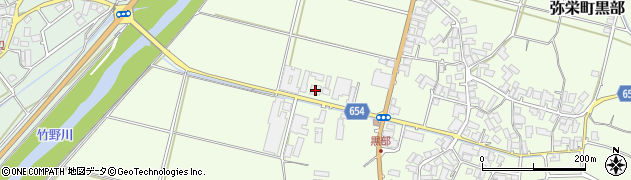 京都府京丹後市弥栄町黒部799周辺の地図