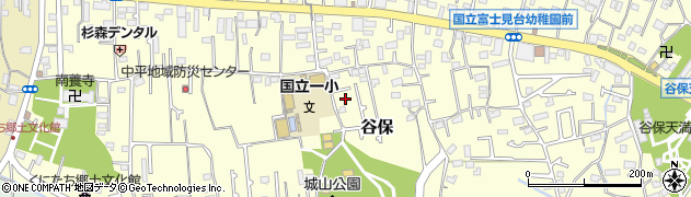 東京都国立市谷保5951周辺の地図