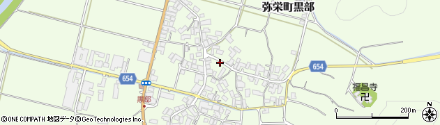 京都府京丹後市弥栄町黒部2527周辺の地図