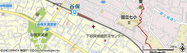 東京都国立市谷保4970周辺の地図