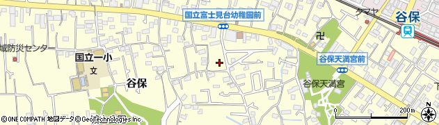 東京都国立市谷保5867-5周辺の地図