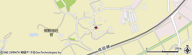 千葉県四街道市長岡413周辺の地図