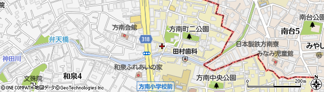 小谷津ビル周辺の地図