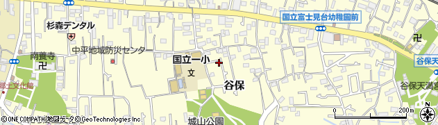 東京都国立市谷保5954周辺の地図