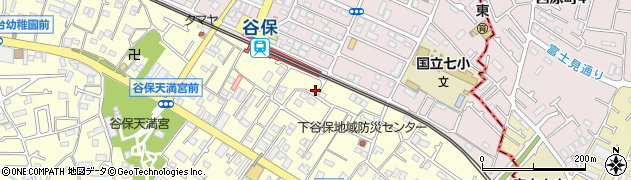 東京都国立市谷保4982周辺の地図