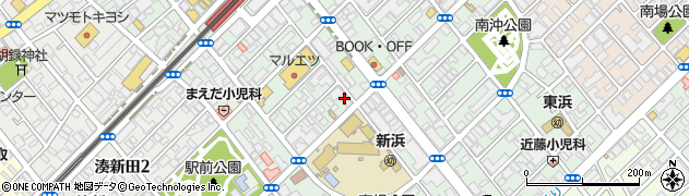 千葉県市川市行徳駅前周辺の地図