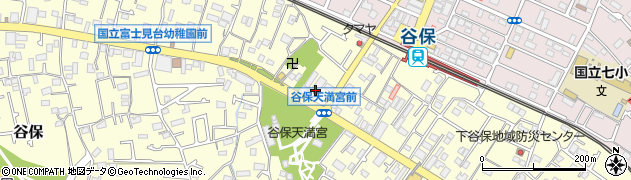 東京都国立市谷保5218周辺の地図