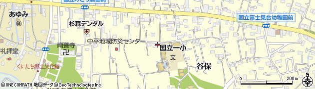 東京都国立市谷保6104周辺の地図