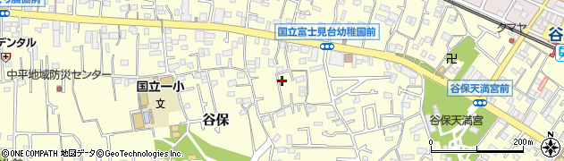 東京都国立市谷保5900周辺の地図