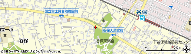 東京都国立市谷保5212周辺の地図