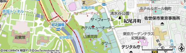 東京都千代田区紀尾井町4-1周辺の地図