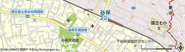 東京都国立市谷保5024周辺の地図