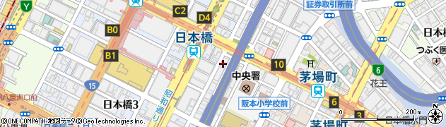 中部大学　東京事務所周辺の地図