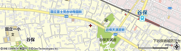 東京都国立市谷保5835周辺の地図