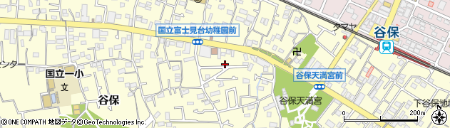東京都国立市谷保5857周辺の地図