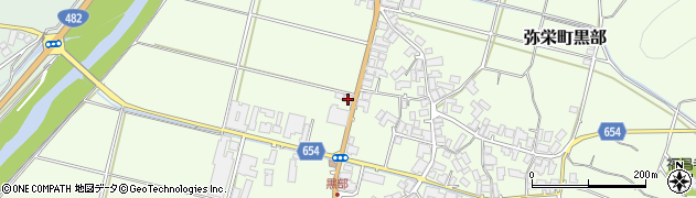 京都府京丹後市弥栄町黒部812周辺の地図