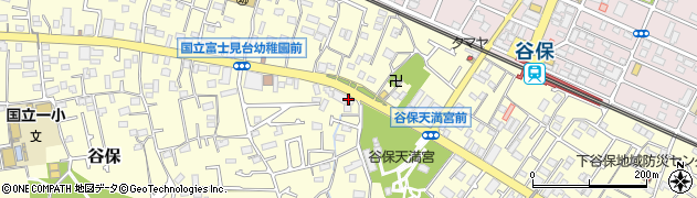 東京都国立市谷保5835-1周辺の地図