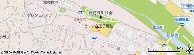 オザム　八王子・諏訪店周辺の地図