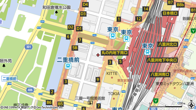 〒100-6316 東京都千代田区丸の内 丸の内ビルディング（１６階）の地図