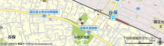 東京都国立市谷保5215周辺の地図