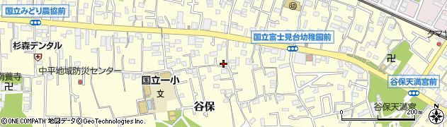 東京都国立市谷保5927周辺の地図