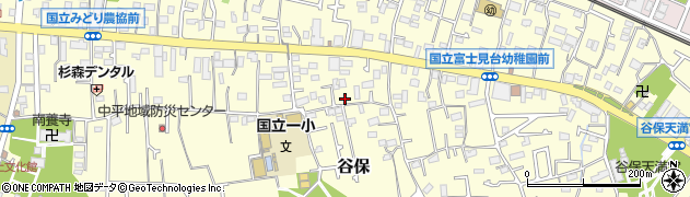 東京都国立市谷保5935周辺の地図