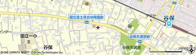 東京都国立市谷保5851周辺の地図