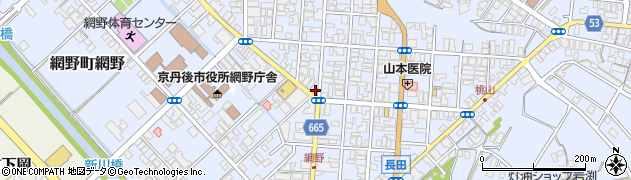京都府京丹後市網野町網野255周辺の地図