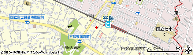 東京都国立市谷保5021周辺の地図