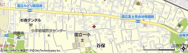 東京都国立市谷保5937周辺の地図