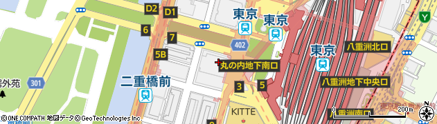ネイルサロン・ネイルクイック　丸ビル店周辺の地図
